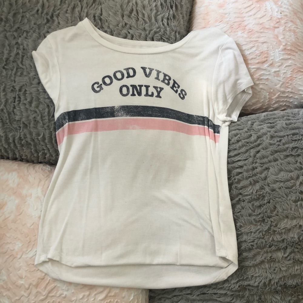 Good Vibes Size Kids Medium Tee